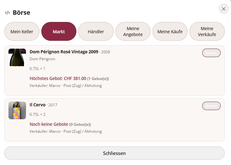 Weinbörse